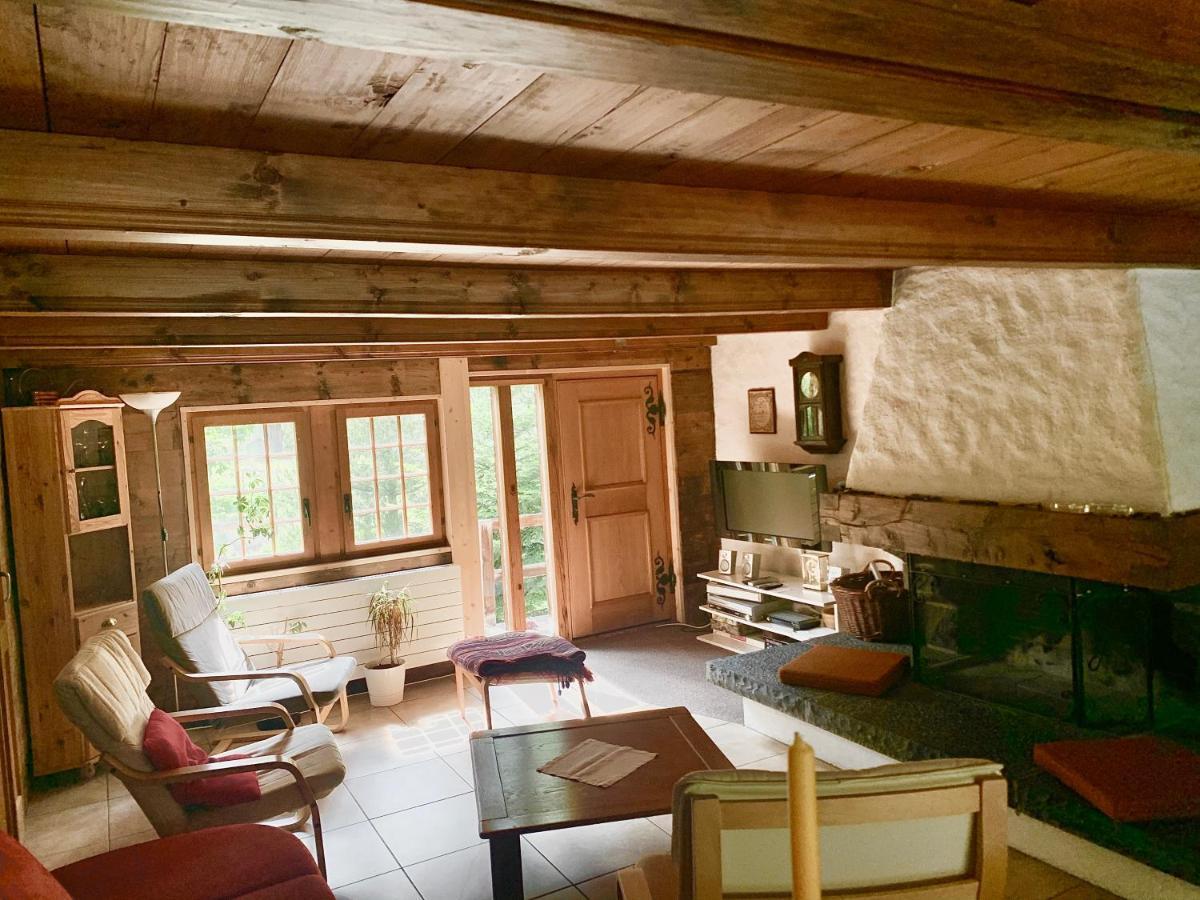 Apartmán Muellerhus Kandersteg Exteriér fotografie