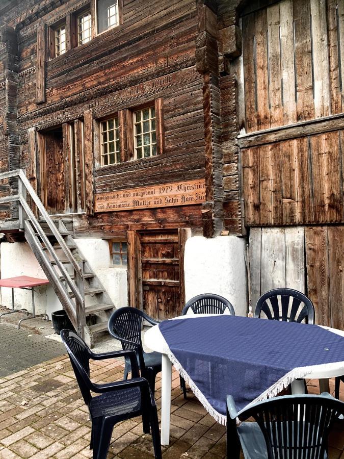 Apartmán Muellerhus Kandersteg Exteriér fotografie